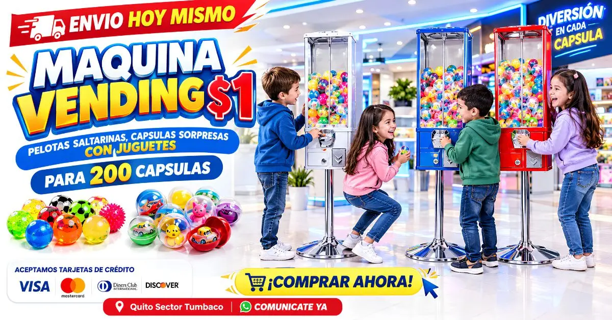 Máquina Chiclera Triple con Pedestal DN Soluciones