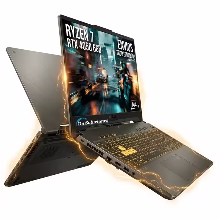 Laptop Gamer ASUS TUF A16 | Ryzen 7 + RTX 4050 6gb | Envío a Todo Ecuador - vista 3