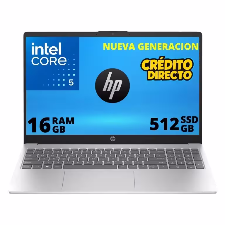 Fotografía de Laptop HP 250R G10 Core 5 120U | 16GB RAM | 512GB SSD | Potencia