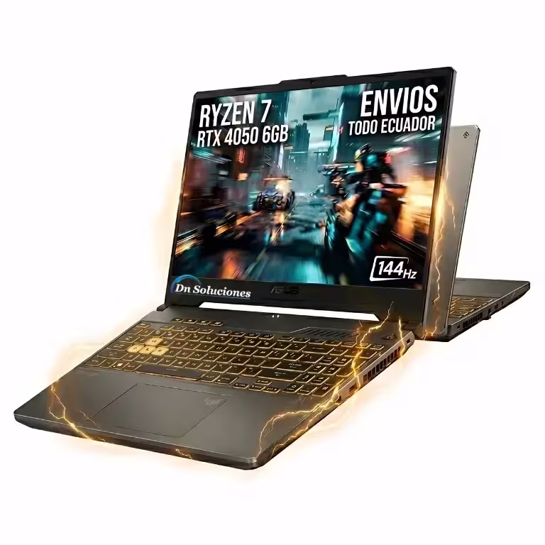 Laptop Gamer ASUS TUF A16 | Ryzen 7 + RTX 4050 6gb | Envío a Todo Ecuador - vista 2