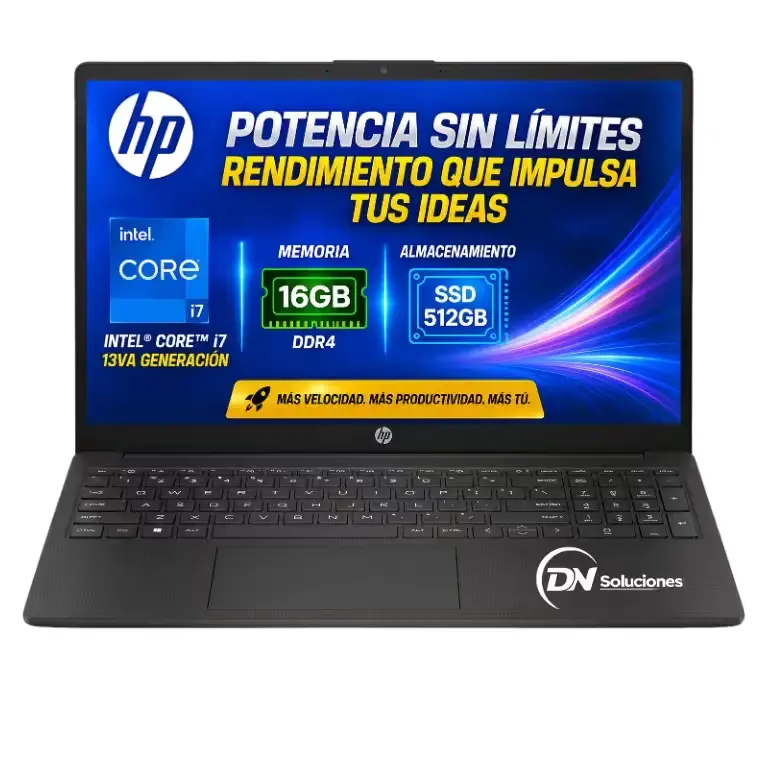 Fotografía de Laptop HP 250 G10 Core i7 13va Generación 16GB RAM SSD 512GB