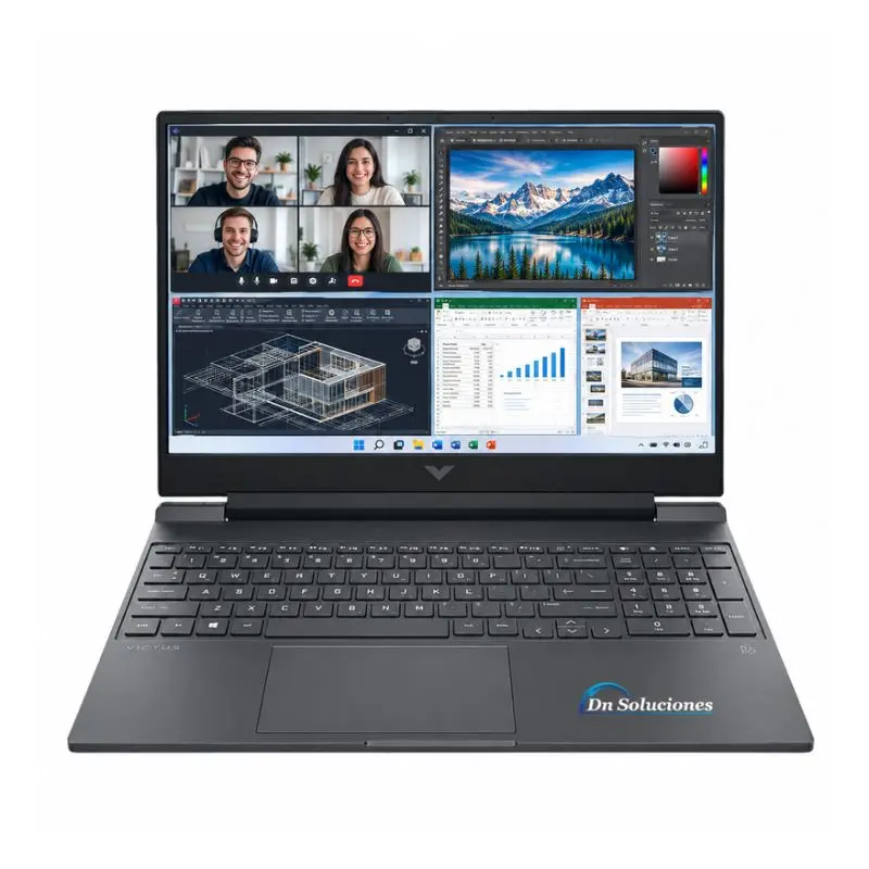 Fotografía de Laptop HP Victus Ryzen 7 7445HS RTX 3050 6GB | DDR5 | SSD NVMe
