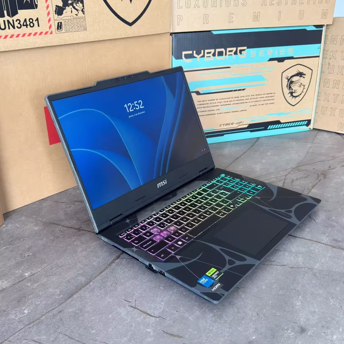Laptop MSI Cyborg 15 Core 7 240H | RTX 5050 8GB | Ecuador – Quito – Tumbaco
