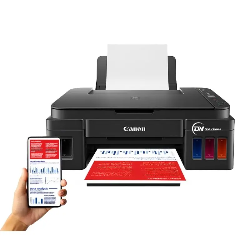 Impresora Multifuncional Canon PIXMA G3110 con Sistema de Tinta Continua y Wi-Fi