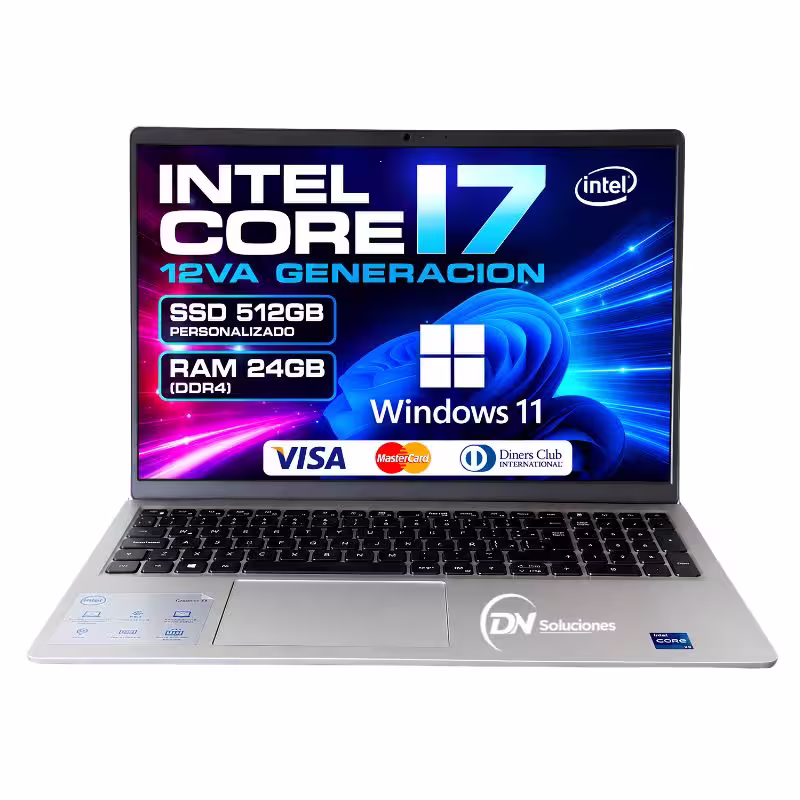 Laptop Dell Inspiron 3520 i7 12va Ge | SSD 512 O 1TB | Ram 8GB 12GB 16GB | Windows o Ubuntu