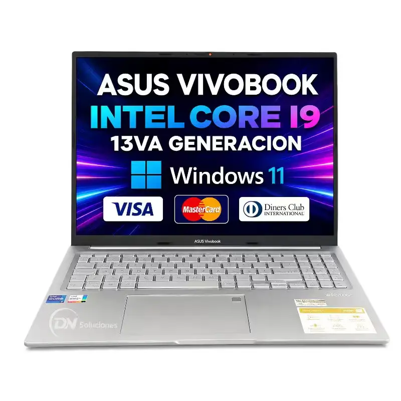 Fotografía de Laptop ASUS Vivobook i9 13va generación | 16GB RAM SSD 512GB O 1TB
