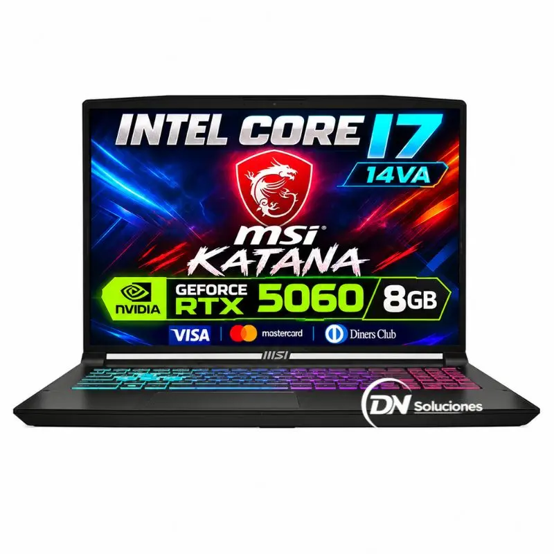 Fotografía de Laptop MSI Katana 15 HX B14WFK i7-14650HX RTX 5060