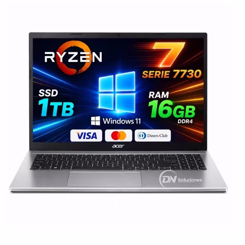 Laptop Ryzen 7 7730u Acer Aspire Go 15 - vista 4