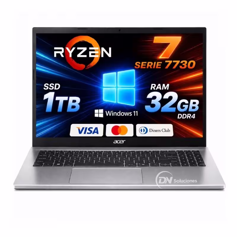 Laptop Ryzen 7 7730u Acer Aspire Go 15 - vista 3