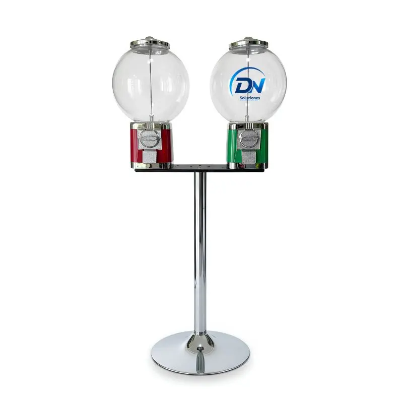 Fotografía de Máquina Vending Doble con Pedestal | DN Soluciones Tumbaco