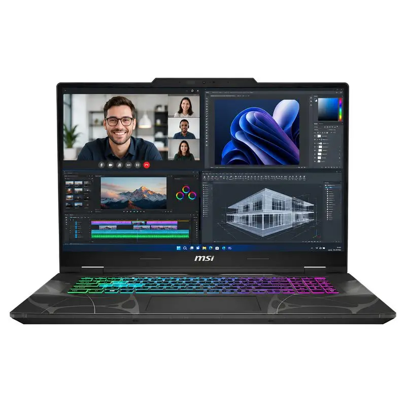 Fotografía de Laptop MSI Cyborg 15 Core 7 240H | RTX 5050 8GB | 144Hz