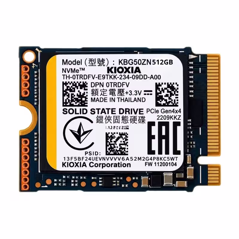 Disco Sólido SSD NVMe 512GB Formato 2230