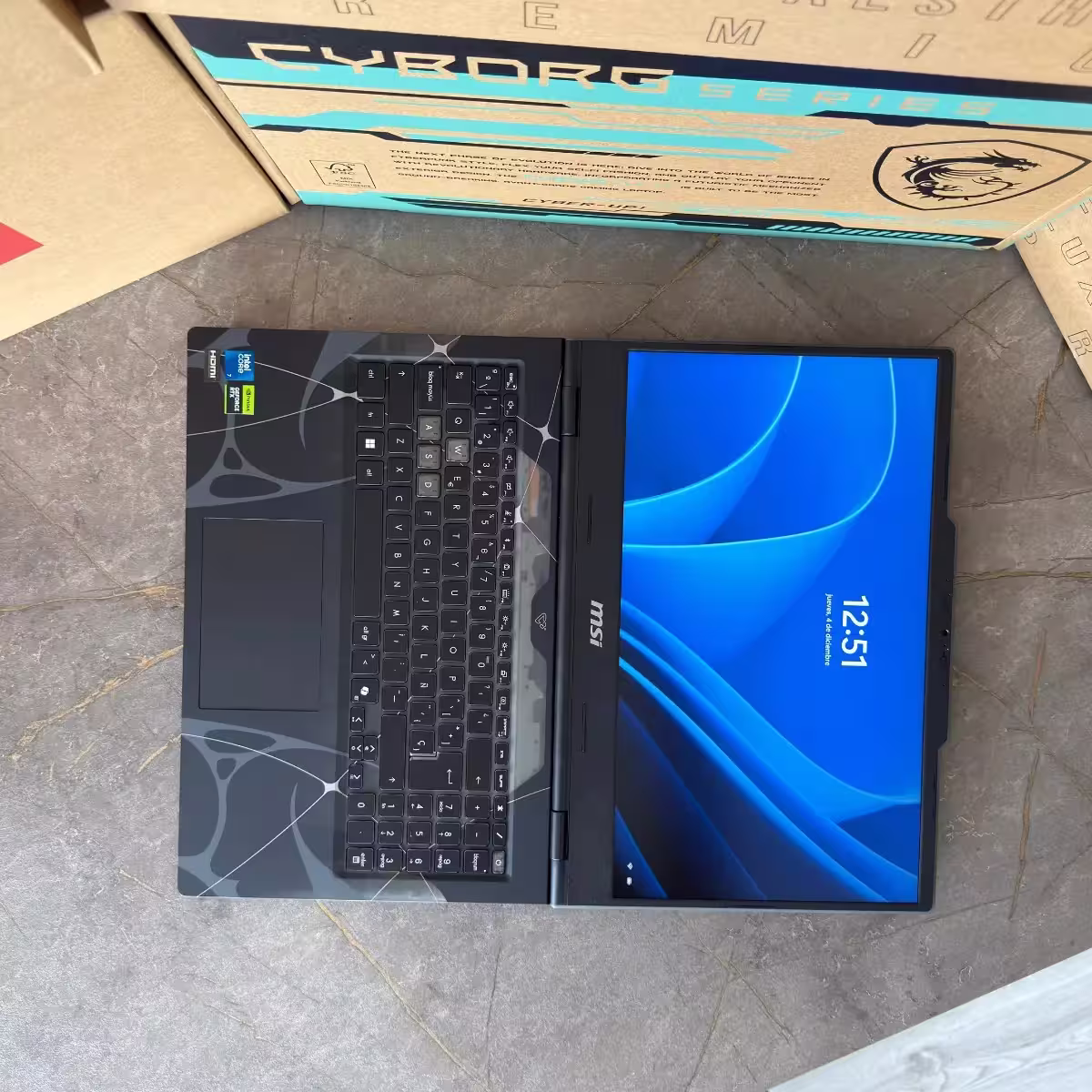 Laptop MSI Cyborg 15 Core 7 240H | RTX 5050 8GB | Ecuador – Quito – Tumbaco
