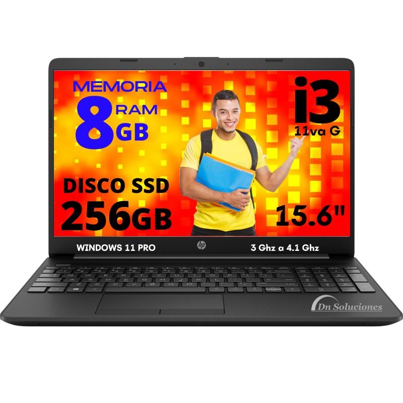 Laptop Hp Core I3 11va G Disco Ssd 256gb Ram 8 Gb 156 Windows 11 4725