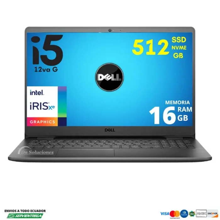 <h1><span style="color: #000000; font-family: arial, helvetica, sans-serif;">Laptop Dell Inspiron 3520</span></h1> <span style="font-family: arial, helvetica, sans-serif;">Intel Core i5 12va generación</span> <span style="font-family: arial, helvetica, sans-serif;">Ssd Nvme 512 Gb Memoria Ram 16 Gb</span> <span style="font-family: arial, helvetica, sans-serif;">Diferidos tarjetas de crédito</span> <span style="font-family: arial, helvetica, sans-serif;">6 x $103.29 | <strong>12 x $53.60</strong> | 24 X $28.82</span>