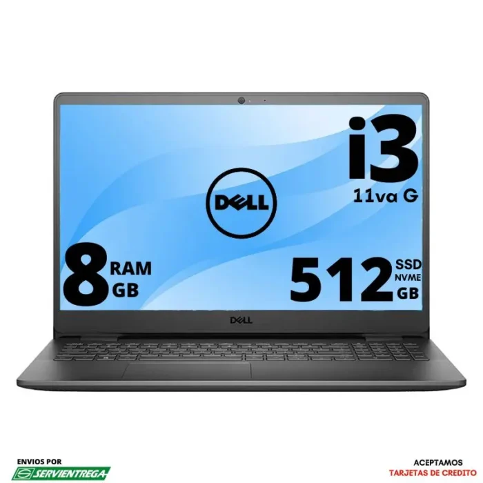 <h1><span style="color: #000000; font-family: arial, helvetica, sans-serif;">Laptop Dell Inspiron i3 11va</span></h1> <span style="color: #000000;"><img class="alignnone size-full wp-image-25150" src="https://dnsoluciones.com/wp-content/uploads/2024/08/MEMORIA-RAM-1-e1724270277398.webp" alt="" width="35" height="35" />SSD 256 Gb</span> <span style="color: #000000;"><img class="alignnone size-full wp-image-25150" src="https://dnsoluciones.com/wp-content/uploads/2024/08/MEMORIA-RAM-1-e1724270277398.webp" alt="" width="35" height="35" />Memoria RAM 8 Gb</span> <span style="color: #000000;"><img class="alignnone size-full wp-image-25150" src="https://dnsoluciones.com/wp-content/uploads/2024/08/MEMORIA-RAM-1-e1724270277398.webp" alt="" width="35" height="35" />Ubuntu</span> <strong><span style="color: #000000;">DIFERIDOS CON TARJETA DE CREDITO</span></strong> <span style="color: #0000ff;"><strong>6 x $77.70 | <span style="color: #ff0000;">12 x $40.31</span> | 24 X $21.68</strong></span>