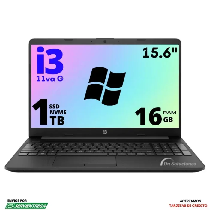 <h1><span style="font-family: arial, helvetica, sans-serif; font-size: 18pt; color: #000000;">Laptop Hp Core i3</span></h1> <span style="color: #000000;"><img class="alignnone size-full wp-image-25150" src="https://dnsoluciones.com/wp-content/uploads/2024/08/MEMORIA-RAM-1-e1724270277398.webp" alt="" width="35" height="35" />SSD 1000 GB</span> <span style="color: #000000;"><img class="alignnone size-full wp-image-25150" src="https://dnsoluciones.com/wp-content/uploads/2024/08/MEMORIA-RAM-1-e1724270277398.webp" alt="" width="35" height="35" />Memoria RAM 16 Gb</span> <span style="color: #000000;"><img class="alignnone size-full wp-image-25150" src="https://dnsoluciones.com/wp-content/uploads/2024/08/MEMORIA-RAM-1-e1724270277398.webp" alt="" width="35" height="35" />Windows 11</span> <span style="color: #000000;"><img class="alignnone size-full wp-image-25150" src="https://dnsoluciones.com/wp-content/uploads/2024/08/MEMORIA-RAM-1-e1724270277398.webp" alt="" width="35" height="35" />Teclado Alfanumerico español</span> <span style="color: #000000;"><strong>DIFERIDOS CON TARJETA DE CREDITO</strong></span> <span style="color: #0000ff;"><strong>6 x $ 59.58 | <span style="color: #ff0000;">12 x $46.84</span> | 24 X $24.99</strong></span>  