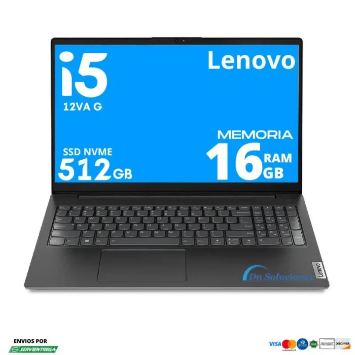 <h1><span style="color: #000000; font-family: arial, helvetica, sans-serif;">Laptop Lenovo V15 G3 IAP</span></h1> <span style="font-family: arial, helvetica, sans-serif;">Intel Core i5 12va generación</span> <span style="font-family: arial, helvetica, sans-serif;">Ssd Nvme 512 Gb Memoria Ram 12 Gb</span> <span style="font-family: arial, helvetica, sans-serif;">Diferidos tarjetas de crédito</span> <span style="font-family: arial, helvetica, sans-serif;">6 x $105.12 | <strong>12 x $54.54</strong> | 24 X $29.33</span>