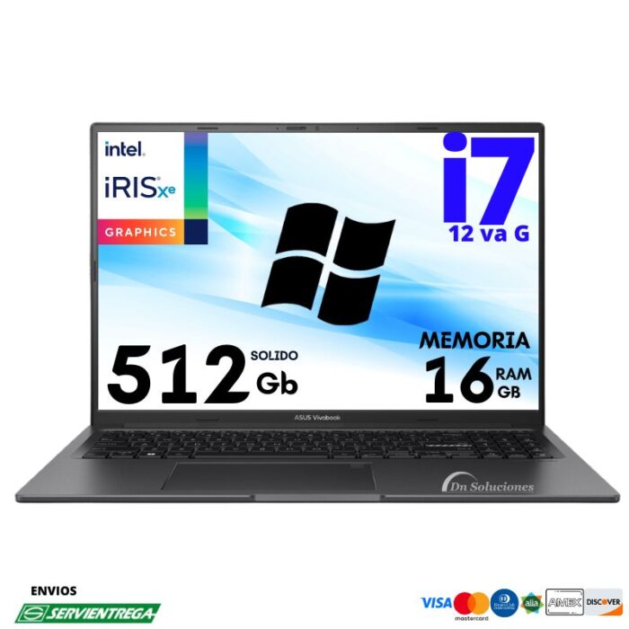 <h1 style="text-align: left;"><span style="font-family: arial, helvetica, sans-serif; color: #000000;">Laptop ASUS I7 H</span></h1> <span style="color: #000000;"><img class="alignnone size-full wp-image-25150" src="https://dnsoluciones.com/wp-content/uploads/2024/08/MEMORIA-RAM-1-e1724270277398.webp" alt="" width="35" height="35" />Procesador Intel Core I7-12700H ALTO RENDIMIENTO</span> <span style="color: #000000;"><img class="alignnone size-full wp-image-25150" src="https://dnsoluciones.com/wp-content/uploads/2024/08/MEMORIA-RAM-1-e1724270277398.webp" alt="" width="35" height="35" />Lector de Huellas</span> <span style="color: #000000;"><img class="alignnone size-full wp-image-25150" src="https://dnsoluciones.com/wp-content/uploads/2024/08/MEMORIA-RAM-1-e1724270277398.webp" alt="" width="35" height="35" />SSD 512 Gb - Memoria ram 16 Gb</span> <span style="color: #000000;"><img class="alignnone size-full wp-image-25150" src="https://dnsoluciones.com/wp-content/uploads/2024/08/MEMORIA-RAM-1-e1724270277398.webp" alt="" width="35" height="35" />Windows 11</span> <strong><span style="color: #000000;">DIFERIDOS TARJETA CREDITO</span></strong> <span style="color: #0000ff;"><strong>6 x $141.69 | <span style="color: #ff0000;">12 x $73.52</span> | 24 X $39.53</strong></span>  