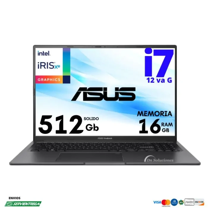 <h1 style="text-align: left;"><span style="font-family: arial, helvetica, sans-serif; color: #000000;">Laptop ASUS I7 H</span></h1> <span style="color: #000000;"><img class="alignnone size-full wp-image-25150" src="https://dnsoluciones.com/wp-content/uploads/2024/08/MEMORIA-RAM-1-e1724270277398.webp" alt="" width="35" height="35" />Procesador Intel Core I7-12700H ALTO RENDIMIENTO</span> <span style="color: #000000;"><img class="alignnone size-full wp-image-25150" src="https://dnsoluciones.com/wp-content/uploads/2024/08/MEMORIA-RAM-1-e1724270277398.webp" alt="" width="35" height="35" />Lector de Huellas</span> <span style="color: #000000;"><img class="alignnone size-full wp-image-25150" src="https://dnsoluciones.com/wp-content/uploads/2024/08/MEMORIA-RAM-1-e1724270277398.webp" alt="" width="35" height="35" />SSD 512 Gb - Memoria ram 16 Gb</span> <span style="color: #000000;"><img class="alignnone size-full wp-image-25150" src="https://dnsoluciones.com/wp-content/uploads/2024/08/MEMORIA-RAM-1-e1724270277398.webp" alt="" width="35" height="35" />SIN ISO</span> <strong><span style="color: #000000;">DIFERIDOS TARJETA CREDITO</span></strong> <span style="color: #0000ff;"><strong>6 x $131.63 | <span style="color: #ff0000;">12 x $68.30</span> | 24 X $36.73</strong></span>  