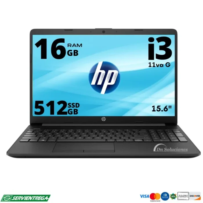 <h1><span style="font-family: arial, helvetica, sans-serif; font-size: 18pt; color: #000000;">Laptop Hp Core i3</span></h1> <span style="color: #000000;"><img class="alignnone size-full wp-image-25150" src="https://dnsoluciones.com/wp-content/uploads/2024/08/MEMORIA-RAM-1-e1724270277398.webp" alt="" width="35" height="35" /><strong>FreeDos</strong> <img class="alignnone size-full wp-image-25150" src="https://dnsoluciones.com/wp-content/uploads/2024/08/MEMORIA-RAM-1-e1724270277398.webp" alt="" width="35" height="35" />SSD Nvme 512 Gb</span> <span style="color: #000000;"><img class="alignnone size-full wp-image-25150" src="https://dnsoluciones.com/wp-content/uploads/2024/08/MEMORIA-RAM-1-e1724270277398.webp" alt="" width="35" height="35" />Memoria RAM 16 Gb</span> <span style="color: #000000;"><img class="alignnone size-full wp-image-25150" src="https://dnsoluciones.com/wp-content/uploads/2024/08/MEMORIA-RAM-1-e1724270277398.webp" alt="" width="35" height="35" />15.6" teclado alfanumérico español</span> <span style="color: #000000;"><strong>Diferidos con tarjeta de crédito</strong></span> <span style="color: #0000ff;"><strong>6 x $74.04 |<span style="color: #ff0000;"> 12 x $38.42</span> | 24 X $20.66</strong></span>