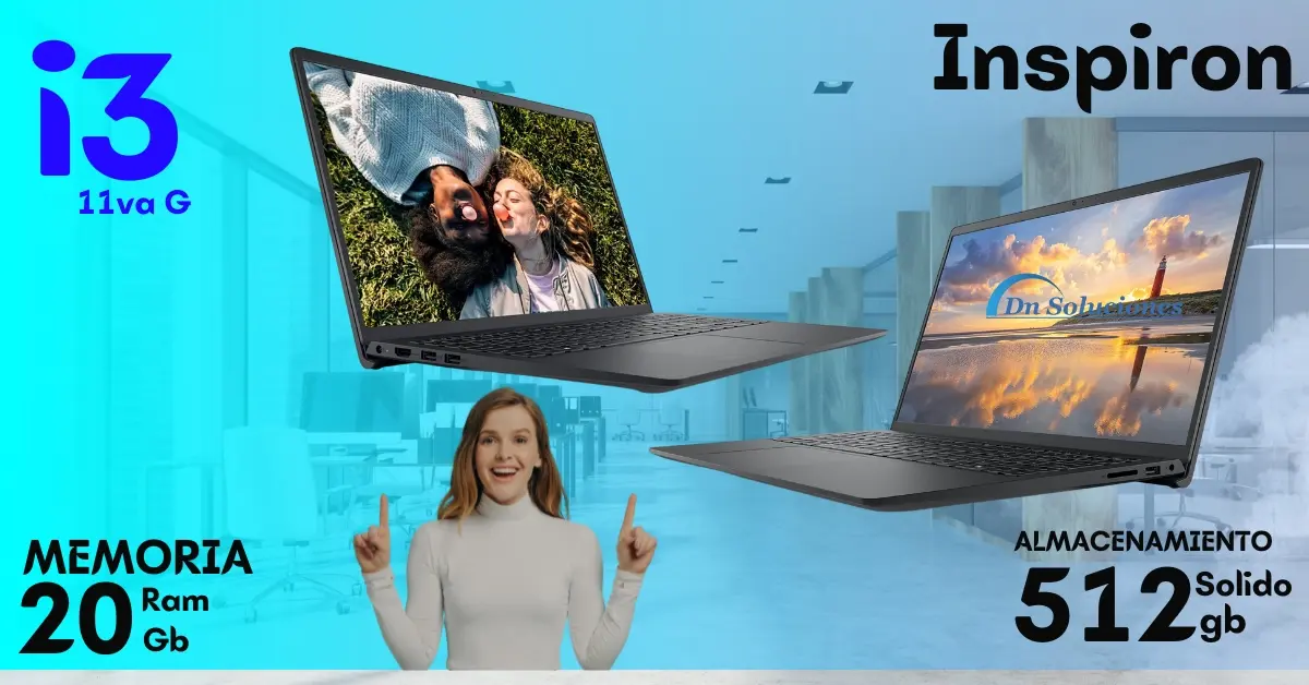 Laptop Dell Inspiron Core i3 11va Dn Soluciones