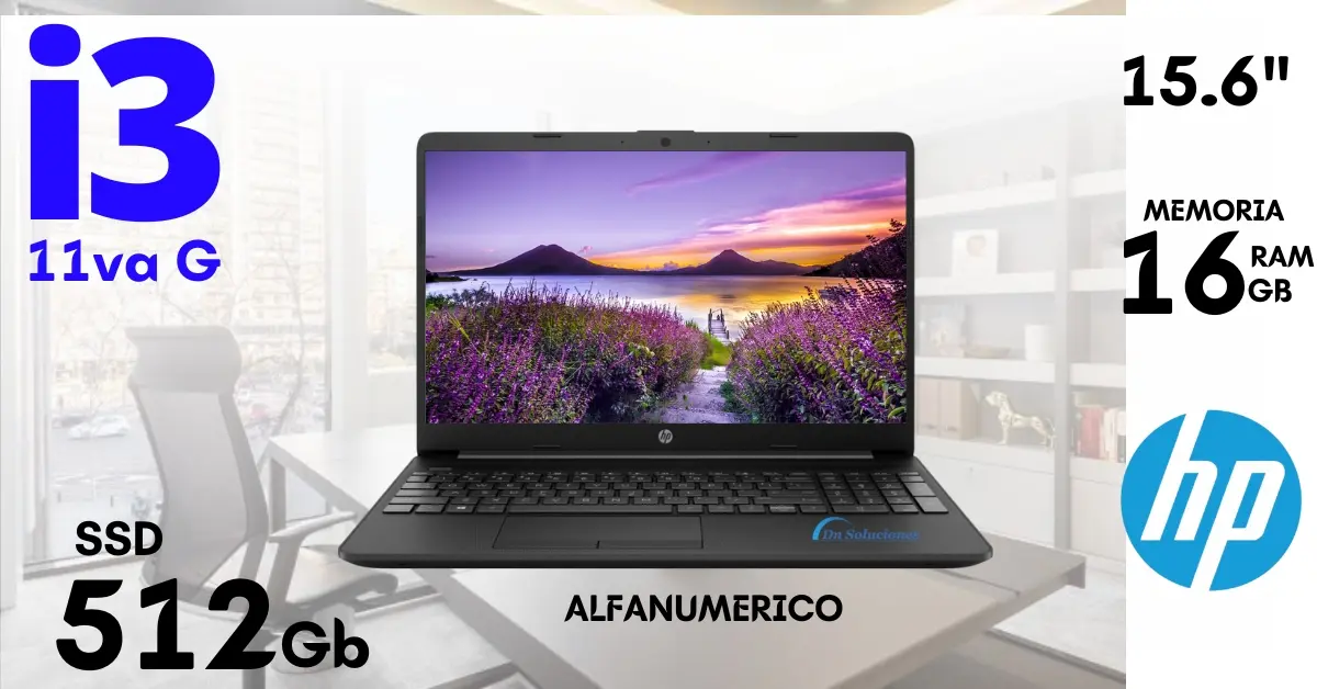 Laptop Hp Core i3 Dn Soluciones