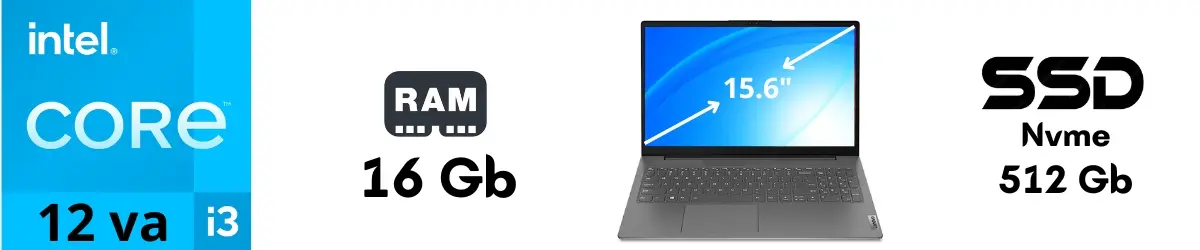 Laptop Lenovo V15 G3 i3 12va