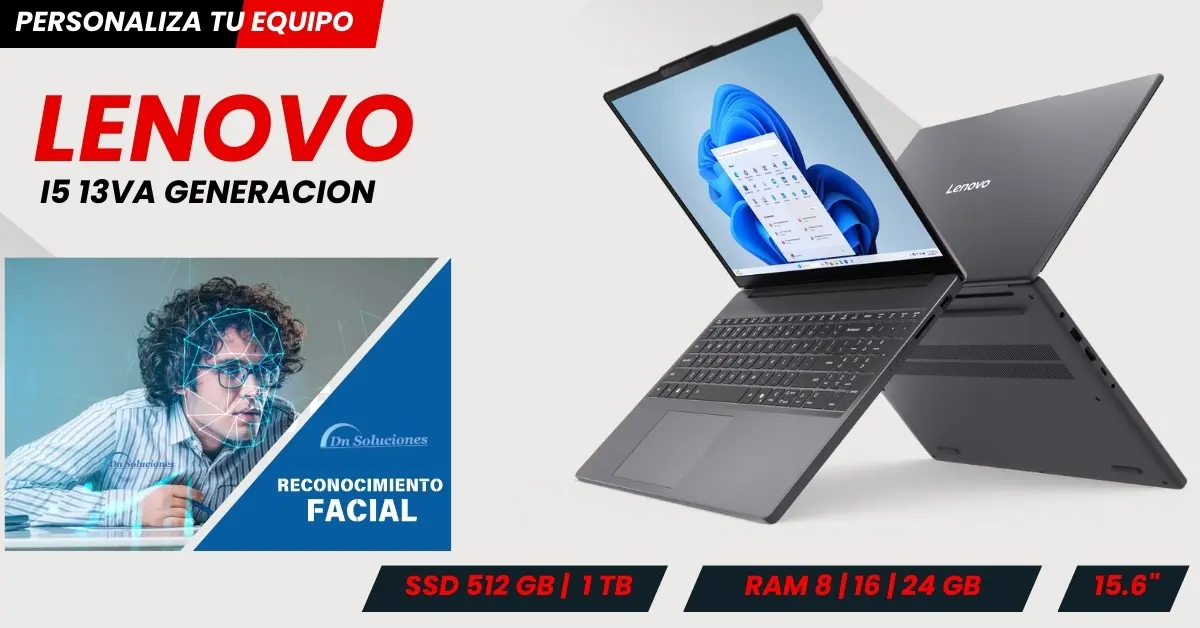 Portátil Lenovo ideapad 3 core i5 13v