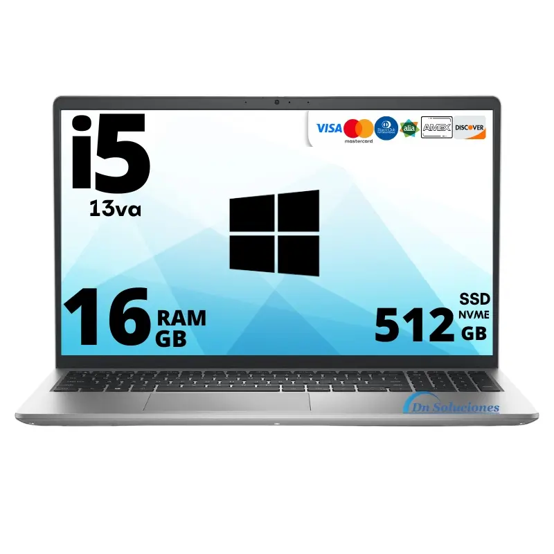 Laptop Dell Inspiron 3530 Intel Core I5 13va Memoria RAM 16 Gb Ssd 512 Gb 15.6" Español | 101w