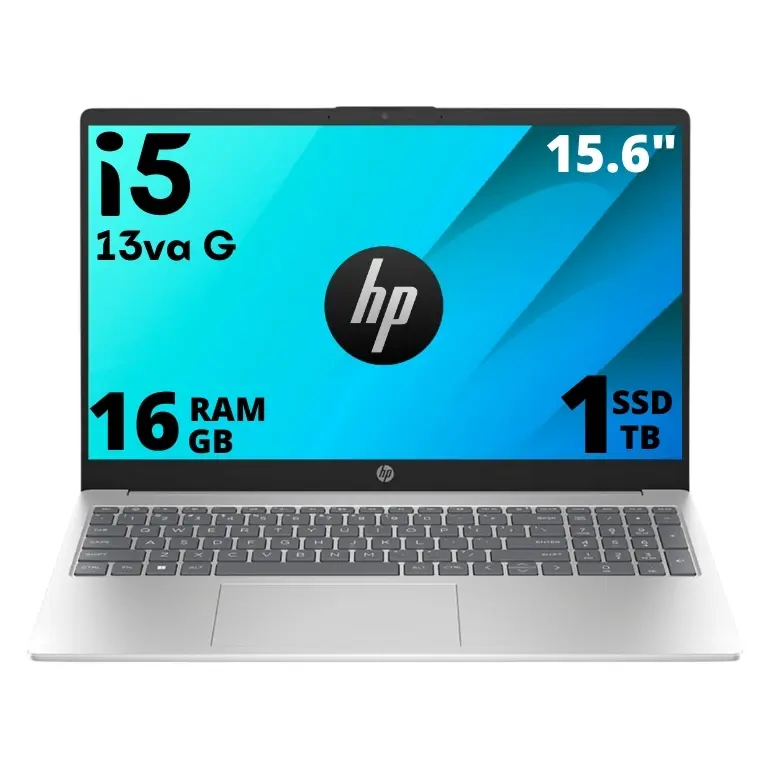 Laptop Hp Core i5 13va SSD 1 Tb Ram 16 Gb 15.6" teclado español Freedos | 47si5
