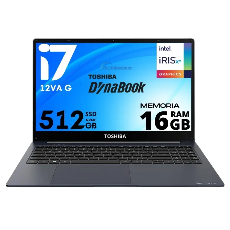 Laptop core i7 Toshiba Dn Soluciones