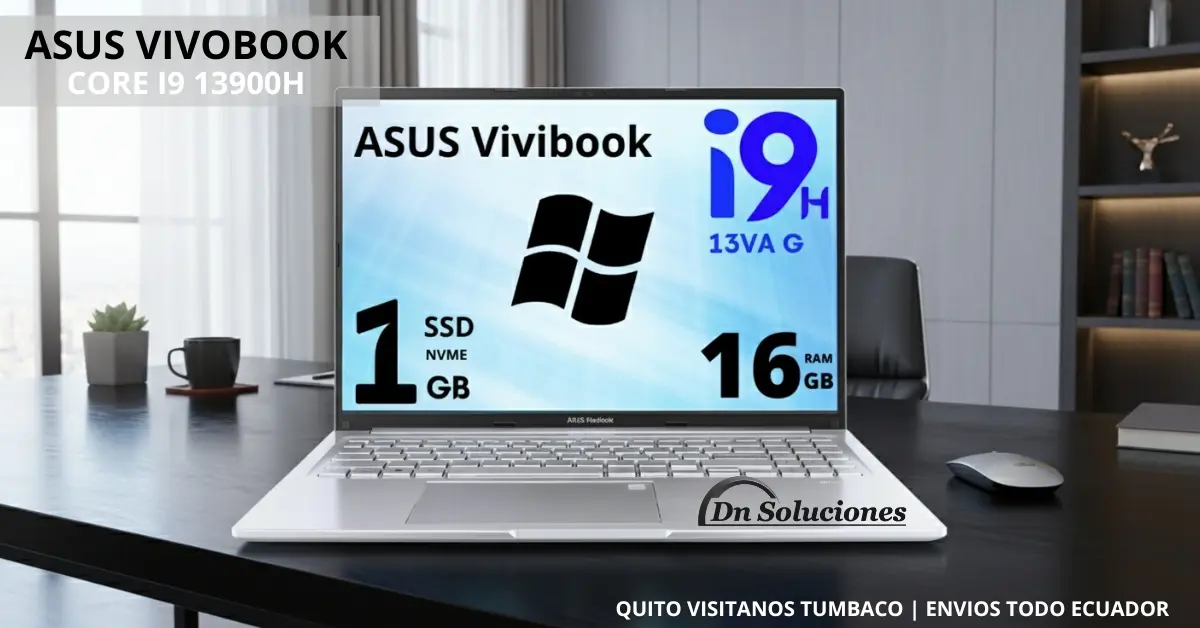 ASUS VIVOBOOK CORE I9 13VA Tumbaco Quito Ecuador