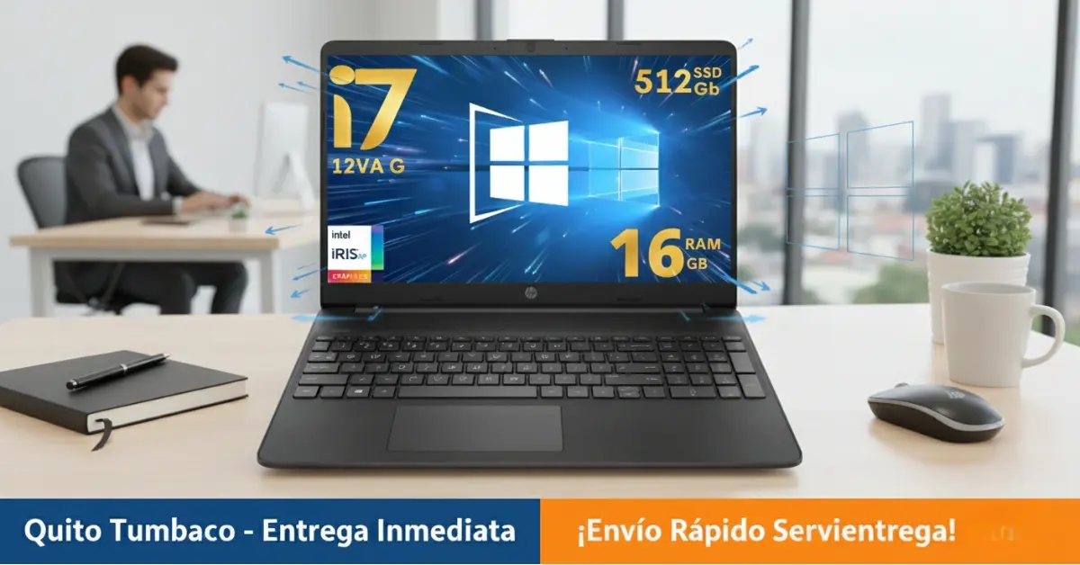 Rendimiento Hp 250 G9 Core i7 12va G Ssd Nvme 512 Gb Memoria Ram 16 Gb