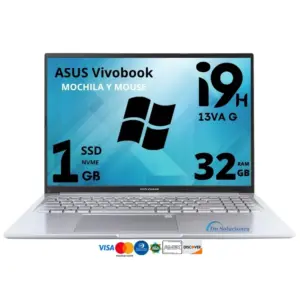 Frente laptop Asus VivoBook i9 13va Gen SSD 1 TB RAM 32 GB Quito