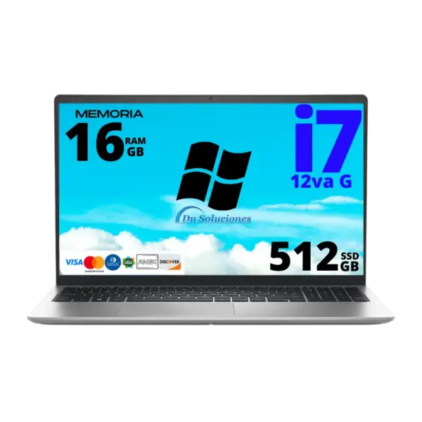 Vista frontal dell inspiron 3520 i7 12va