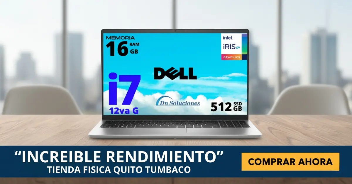 dell inspiron 3520 i7 12th gen especificaciones