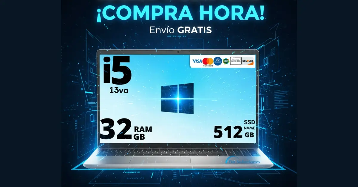 Envio Gratis Laptop Dell Inspiron 3530 Core I5 13va Memoria RAM 32 Gb