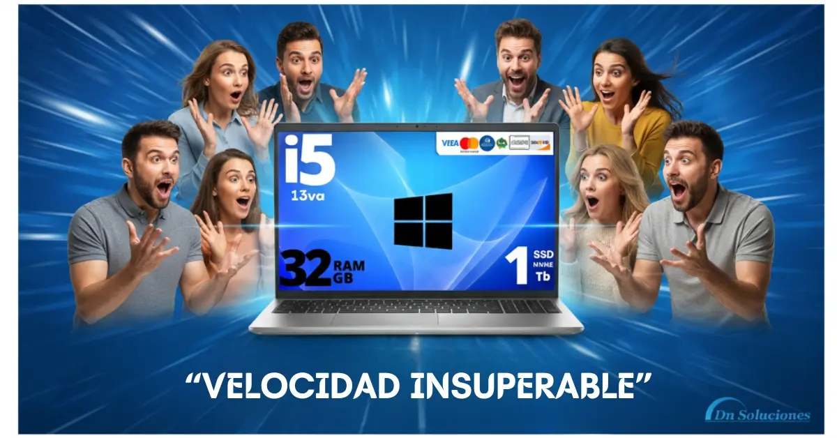 Velocidad insuperable Laptop Dell Inspiron 3530 Intel Core I5 13va FHD 15.6″ Ssd 1 Tb Memoria RAM 32 Gb