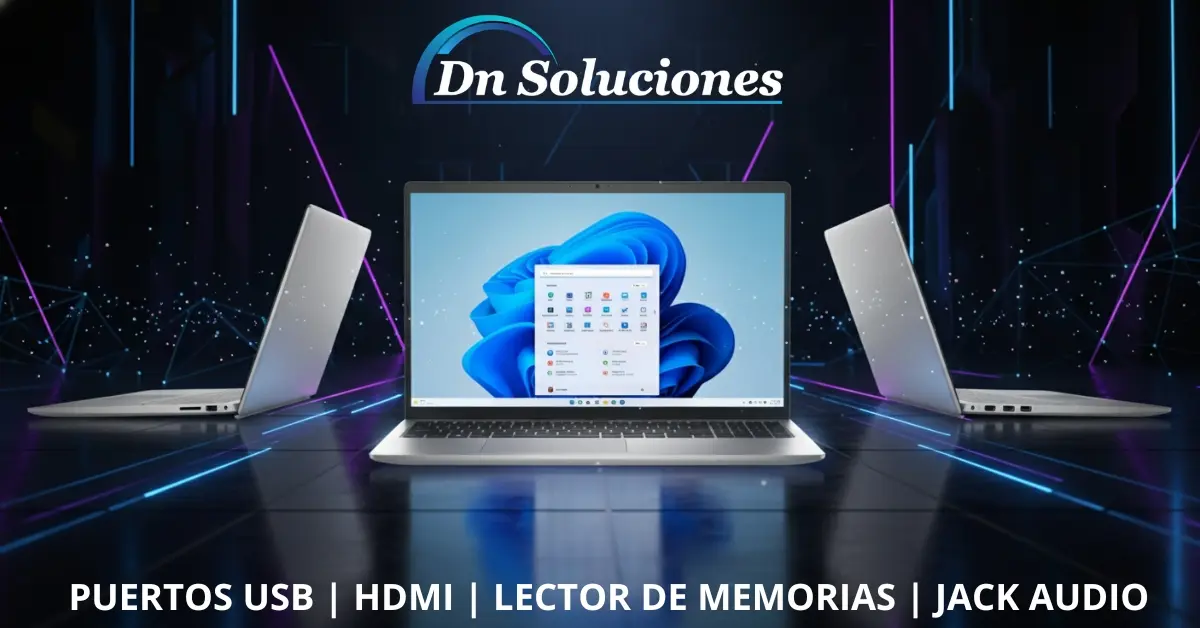 conectividad usb hdmi Laptop Dell Inspiron i7 SSD 1 Tb RAM 16 Gb - Envíos 24-48h Ecuador 