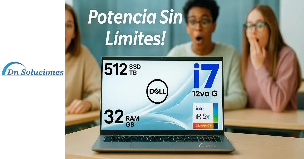 potencia sin limites Laptop Dell i7 12va RAM 32GB SSD 512GB