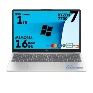 Laptop HP Ryzen 7 7730U 16GB RAM 1TB SSD | Tumbaco - Quito - Envíos Gratis Ecuador | 67W