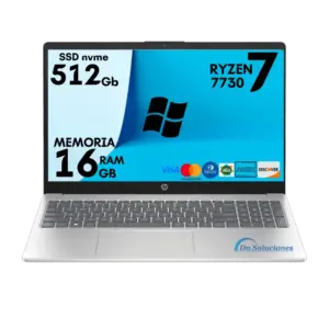 Laptop HP Ryzen 7 7730u en Ecuador | Oferta Exclusiva envíos todo Ecuador|  Windows 11 | 65w