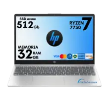 Frente HP AMD Ryzen 7 7730U RAM 32 GB