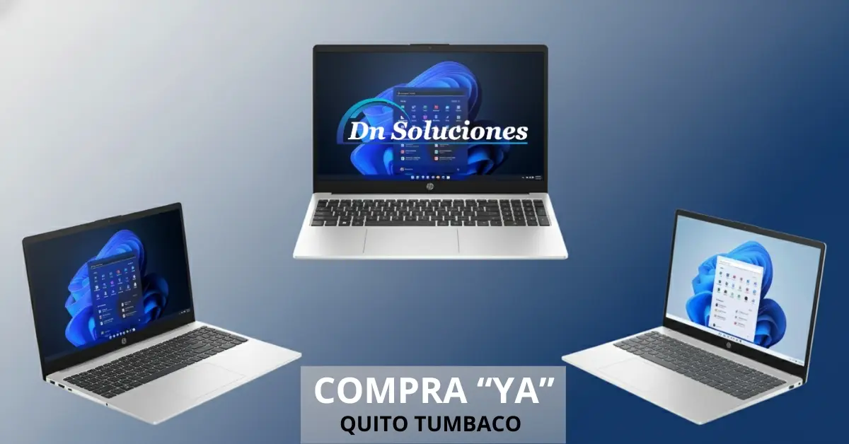 Potente Laptop HP Ryzen 7 7730U 32GB RAM Quito