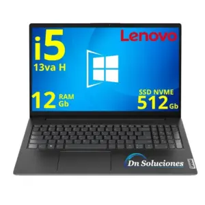 Frente Laptop Lenovo V15 G4-IRU Core i5 13420H con Windows 11 en Quito
