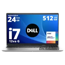 Características Laptop Dell Intel Core i7 12va G