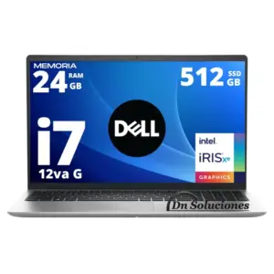 Características Laptop Dell Intel Core i7 12va G