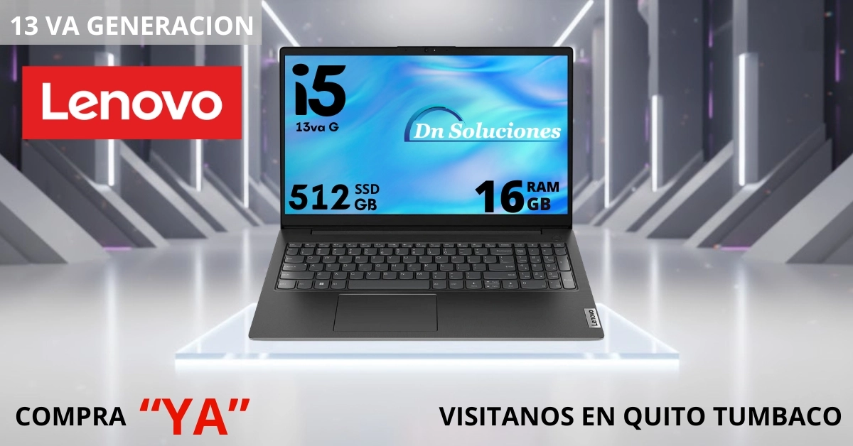 promoción ecuador laptop Lenovo Core i5 13va
