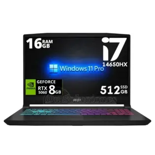 Laptop MSI Katana 15 HX i7 14650HX RTX 5060 8GB | 16GB RAM 512GB SSD | Precio en Ecuador